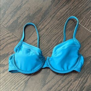 Old Navy Underwire Balconette Swim Top, Blue